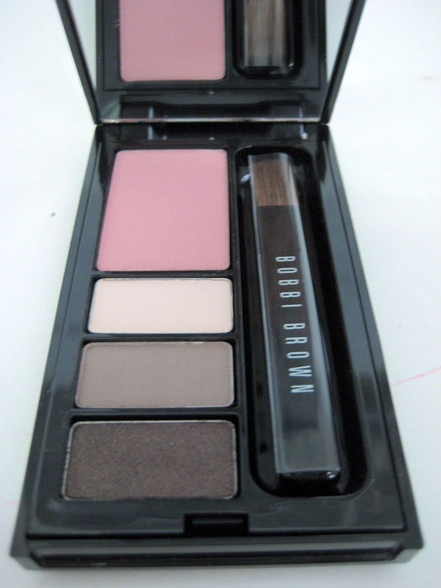 Bobbi Brown Classic Evening Palette 3 Eyeshadow 1 Blush Trial Size New 