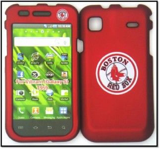 samsung vibrant t959 boston red sox cell phone cover