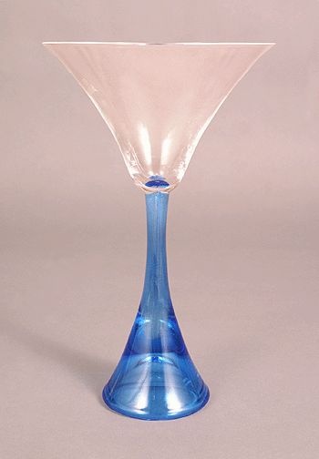 Nice Bombay Sapphire Martini Glass 2004 yr New Mint