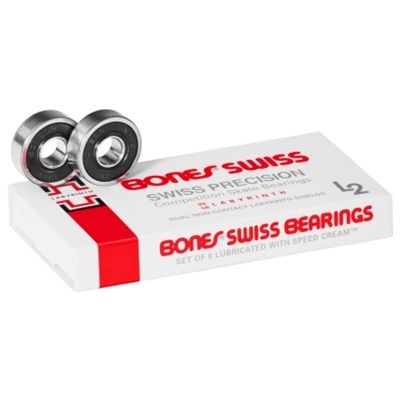 Powell Peralta ★ Bones Swiss Labyrinth Skateboard Bearings New 