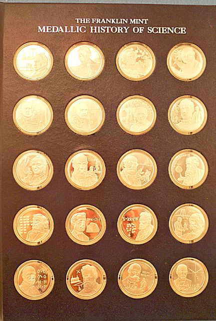 100 SILVER MEDALS Medallic History of SCIENCE