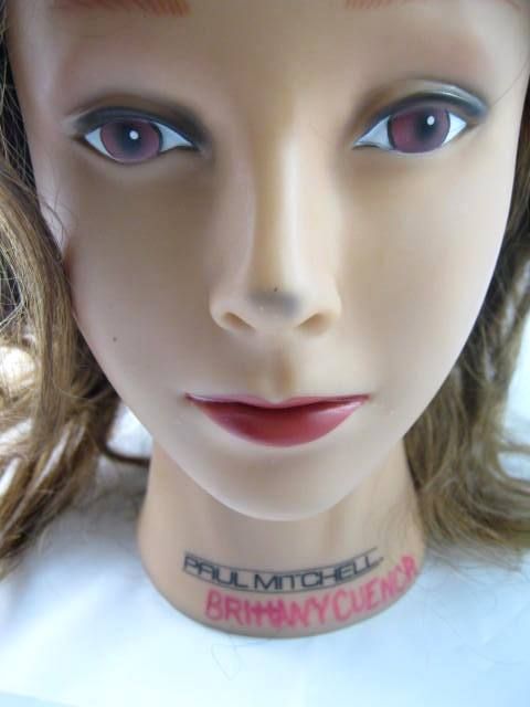 PAUL Mitchell Mannequin Head ~ Cosmetology ~ Beauty Doll ~ w/Box/Cover 