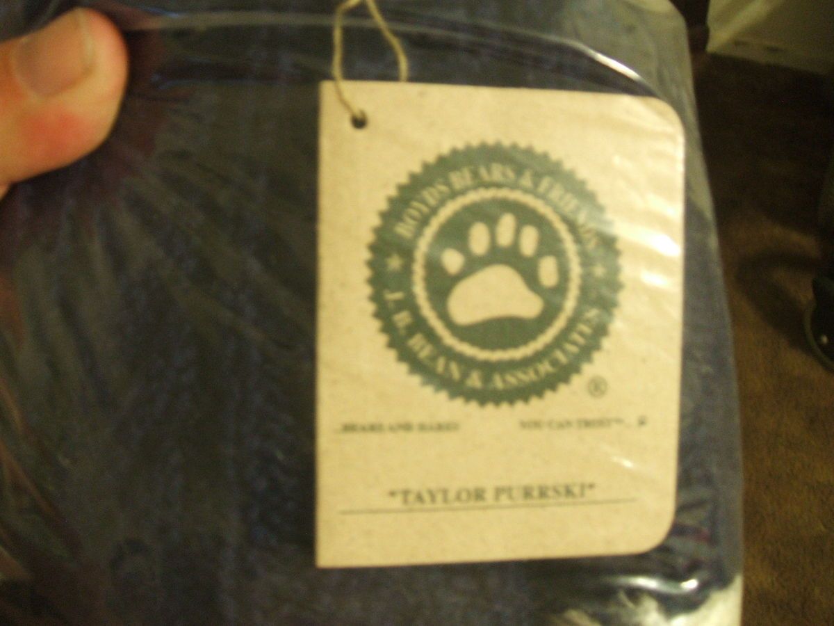  Boyds Bear Taylor Purrski "Retired"