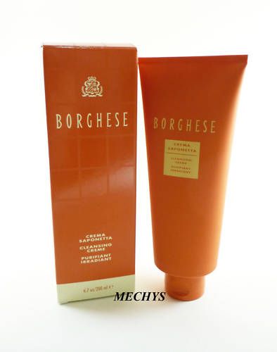 Borghese Crema Saponetta Cleansing Creme 6 7 Oz