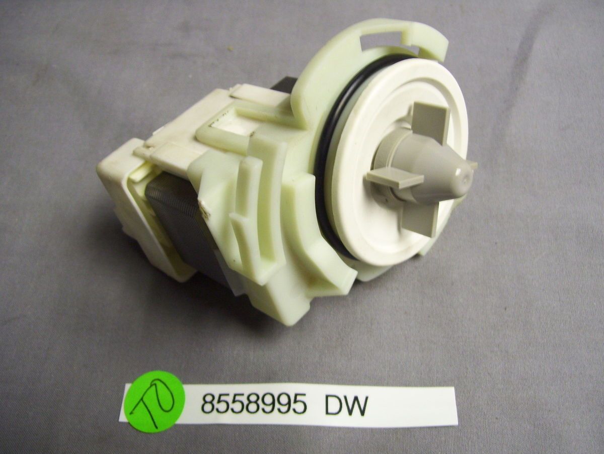 8558995 Dishwasher Drain Pump Kenmore Whirlpool Maytag New Part NTO Pz 