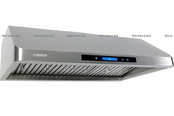 mount european style stainless steel range hood with 900 cfm