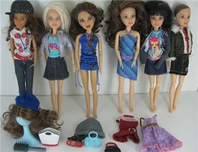 Lot of 6 Liv Dolls All w Wigs Accessories