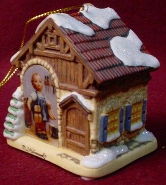 Bradford Editions Hummel Bavarian Village Ornament Little Shoemaker 