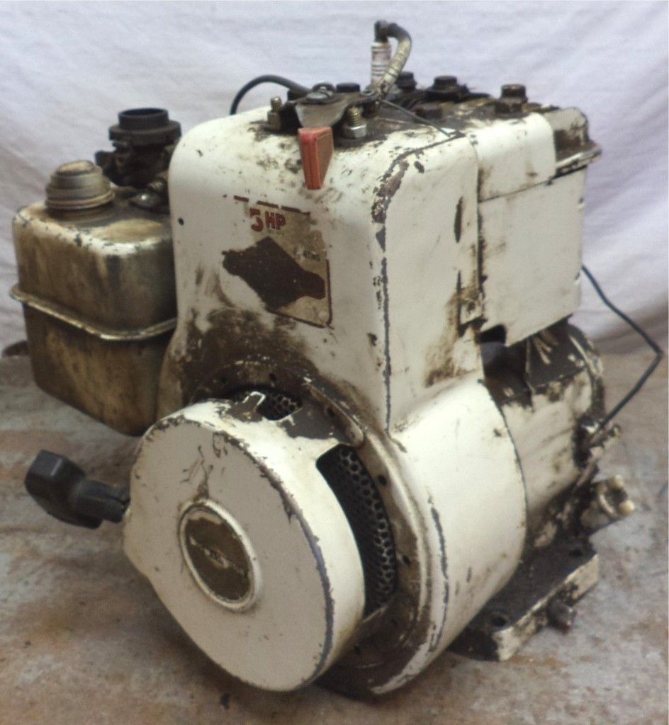 Briggs Stratton 130202 5 HP Engine Mower Gas Lawn Tiller Motor FREE 