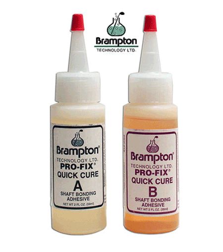 Brampton Pro Fix 5 15 Quick Cure Shaft Bonding Adhesive 4 oz Kit Parts 