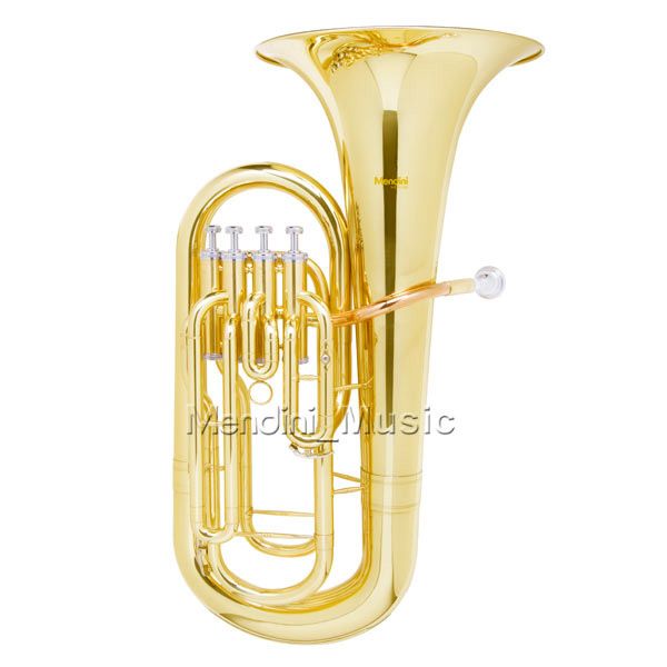 2010 New 4 Valve Gold Brass BB Euphonium Case $39TUNER