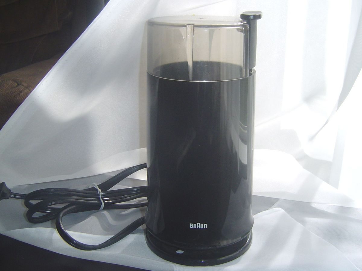 Braun KSM2 Black Aromatic Electric Coffee Grinder