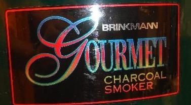 Brinkmann 852 7080 9 Gourmet Charcoal Smoker and Grill with Vinyl 