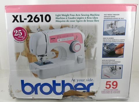 Brother XL2610 Free Arm Sewing Machine   $150 retaill value