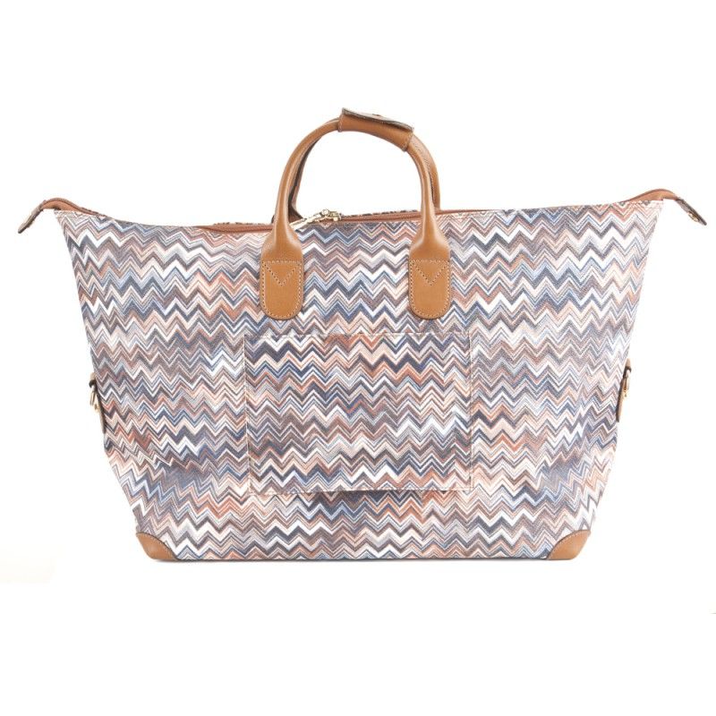 Missoni Limited Edition for Brics Weekend Duffle BIO20203 Tobacco 