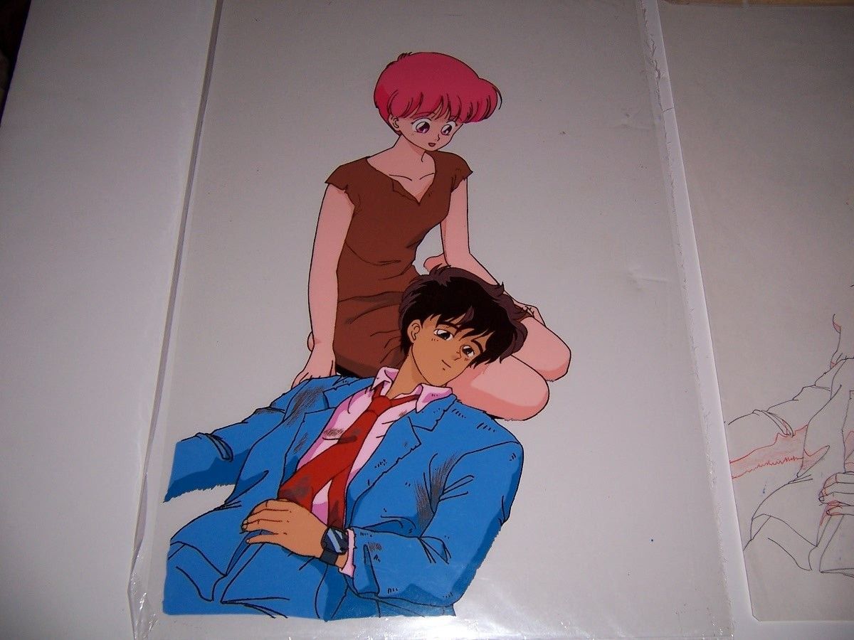 Wedding Peach (?) Anime cel Momoko Sailor Moon Anime Cel Animation 