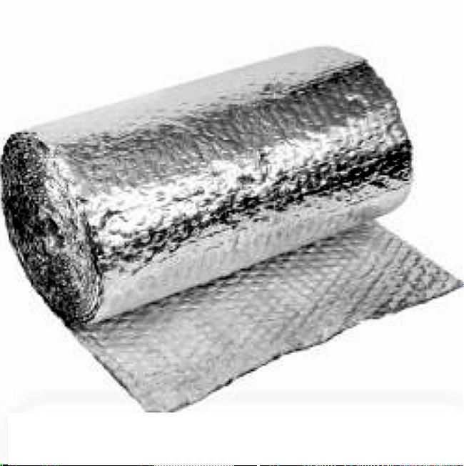 Silver Foil Bubble Wrap Insulation 25 Sq Meter Great