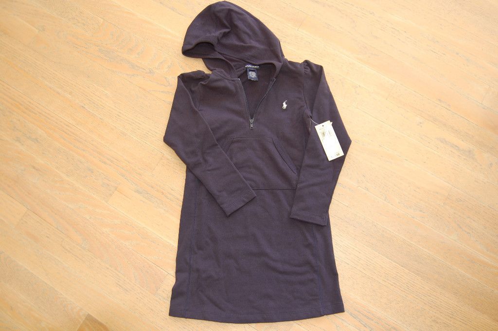  Ralph Lauren Polo Navy Long Sleeve Dress Size 6