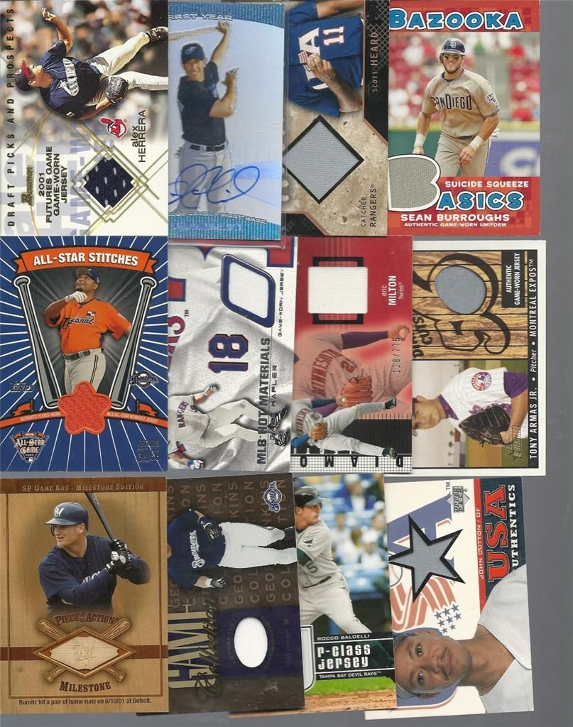   300 more total a few not scanned todd helton ian kinsler marc bulger