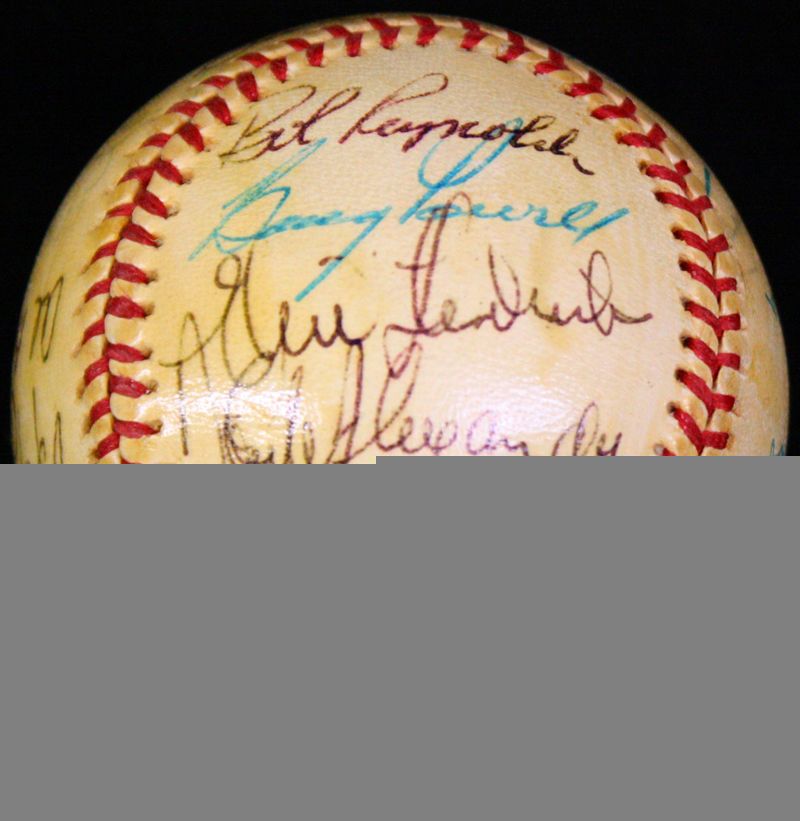 1973 Baltimore Orioles Signed Team OAL Baseball Autographed