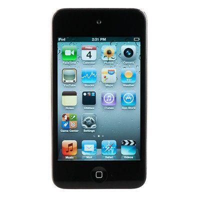 Apple iPod Touch 4th Generation 32GB   Good Condition Black  Player