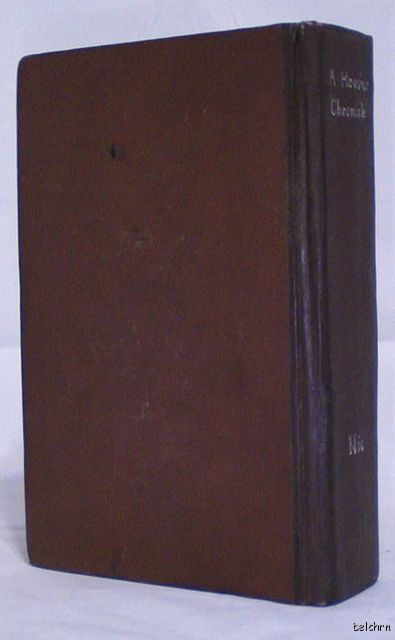 Hoosier Chronicle   Meredith Nicholson   1st/1st   First Edition 