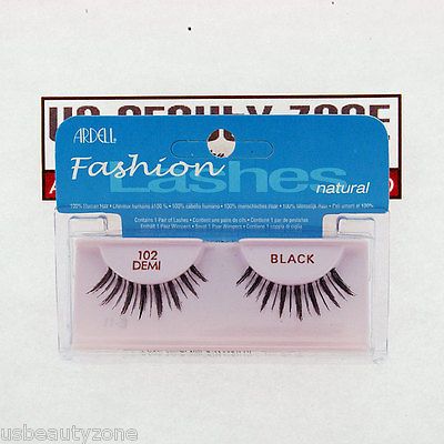 PAIR OF ARDELL FASHION LASHES / BLACK FALSE EYELASHES  STYLE 