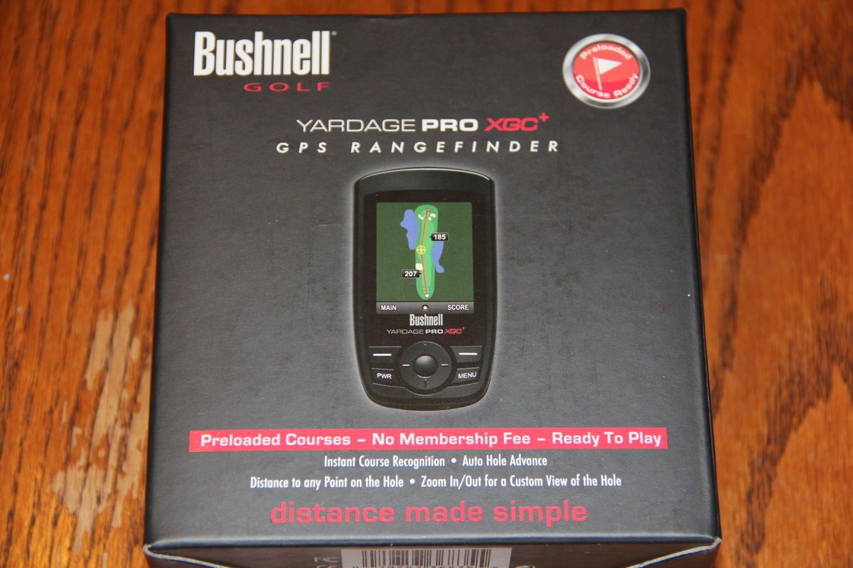 New Bushnell Yardage Pro XGC Golf GPS Rangefinder 368350