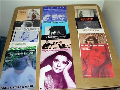 13 70s Pop & folk stars Judy collins james taylor sheet music