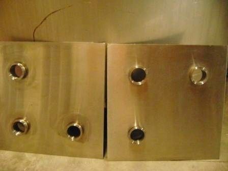 Tri Clover 3 Stainless Flowvert Panel 2 Available