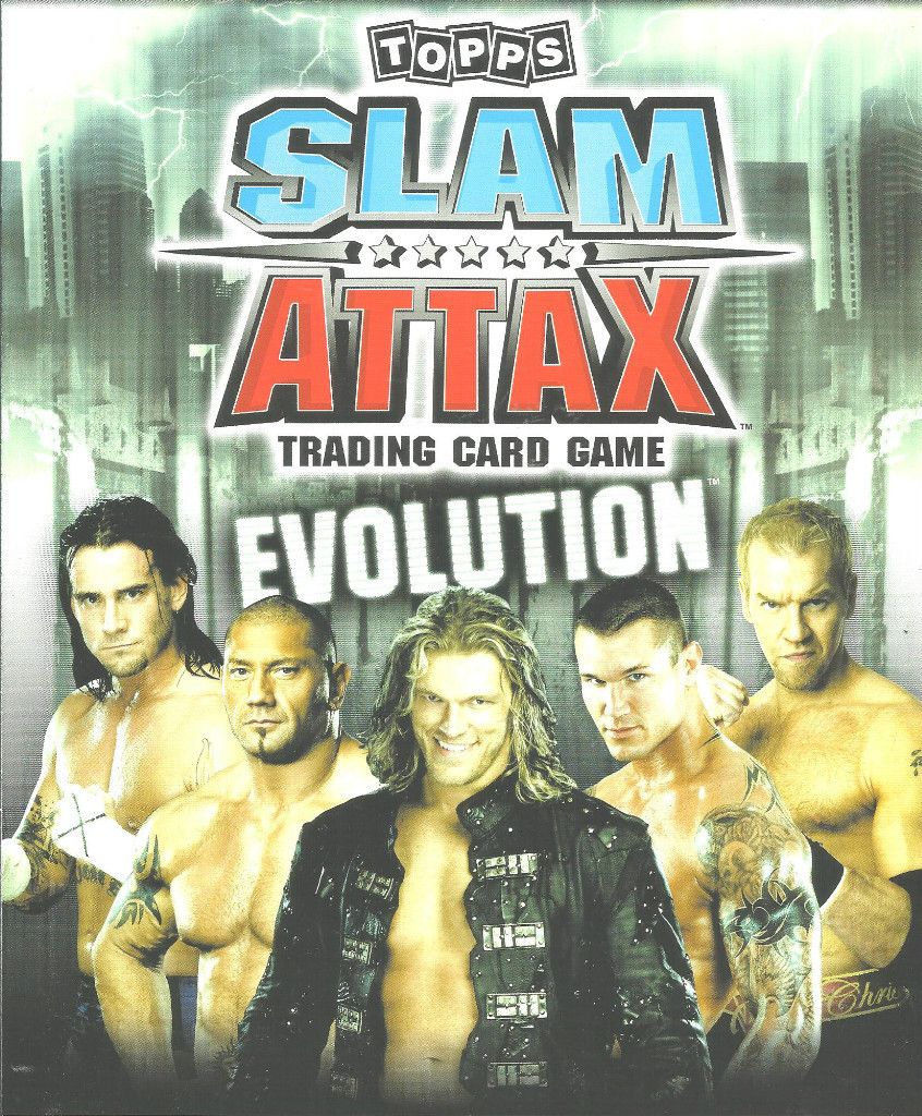 WWE Slam Attax Evolution ecw championship title carte 