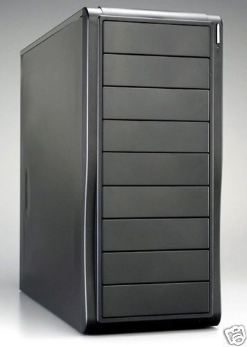   Bay IDE SATA DVD CD Blu ray Duplicator Burner Enclosure Tower Case PS