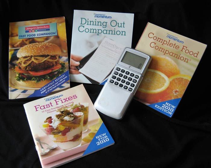 Weight Watchers 2010 Momentum Program Books Calculator
