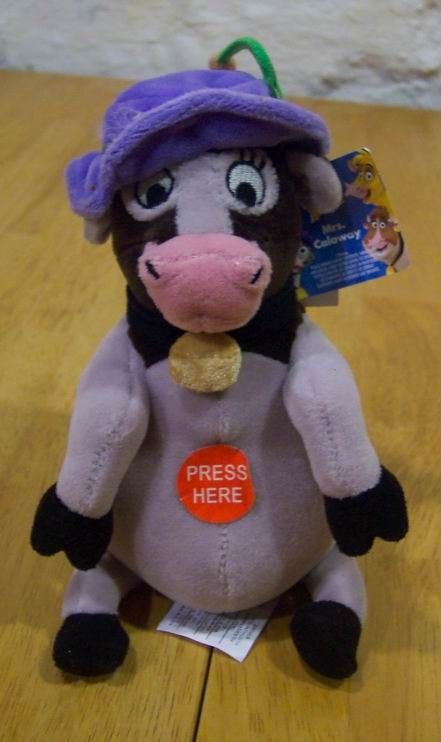 Disney Home on The Range Mrs Calloway Cow Plush New