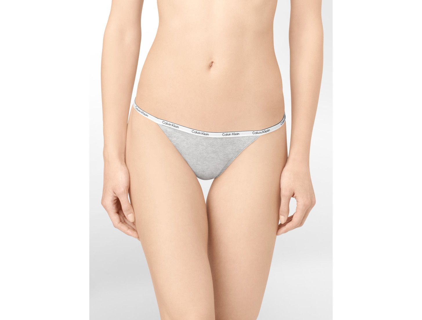 Calvin Klein Underwear Womens CK One Cotton String Thong