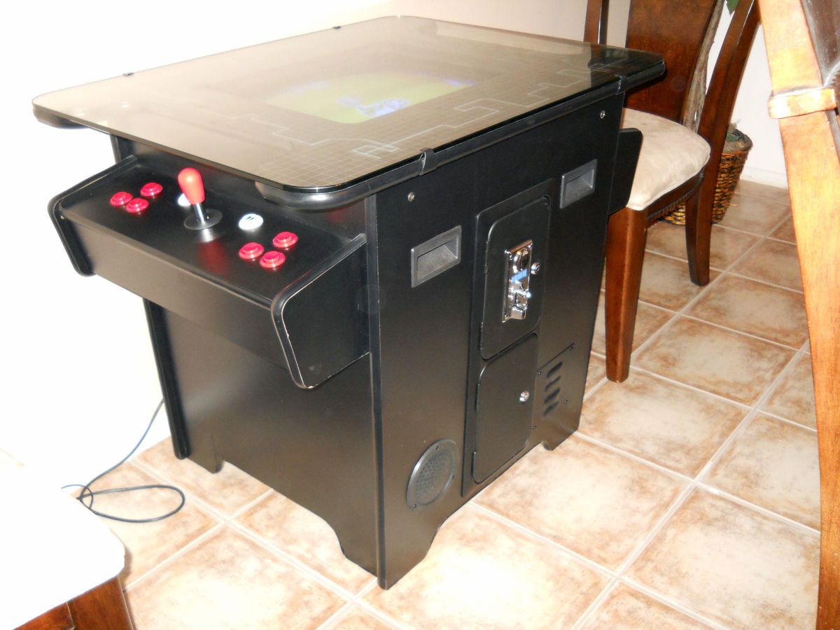 CADE 60 IN 1 COCKTAIL ARCADE VIDEO GAME~HOME USE ONLY~10 MOS OLD 