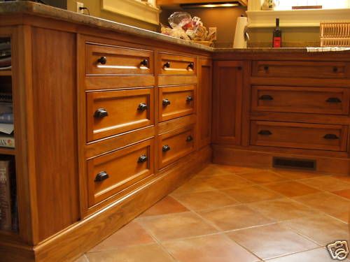 Custom Aged Chattanoga Cypress Kitchen Cabinets