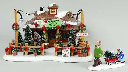 Department 56 Snow Village Lyndale Tree Lot 7644179