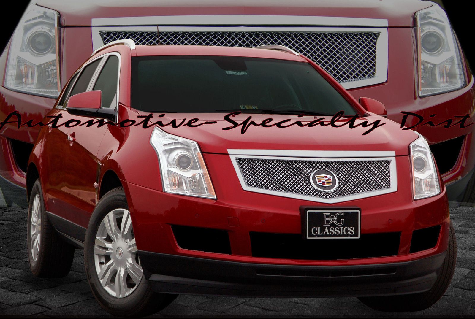 2013 CADILLAC CADY SRX 1PC UPPER HEAVY MESH GRILLE GRILL E&G