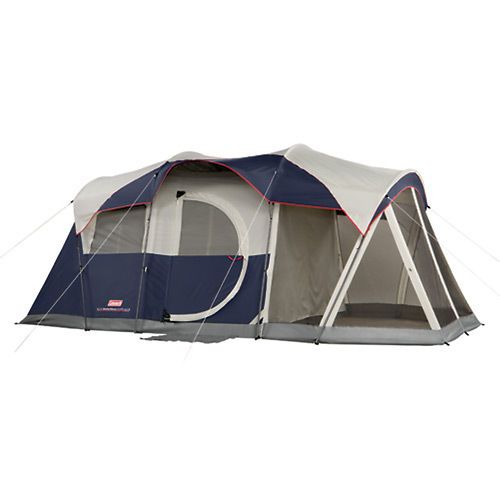   Weathermaster Screened 17 x 9 6 Person Family Camping Tent