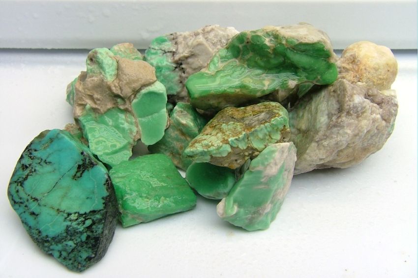 lucin candelaria variscite kingman turq lot 3 wow stupendous gems 