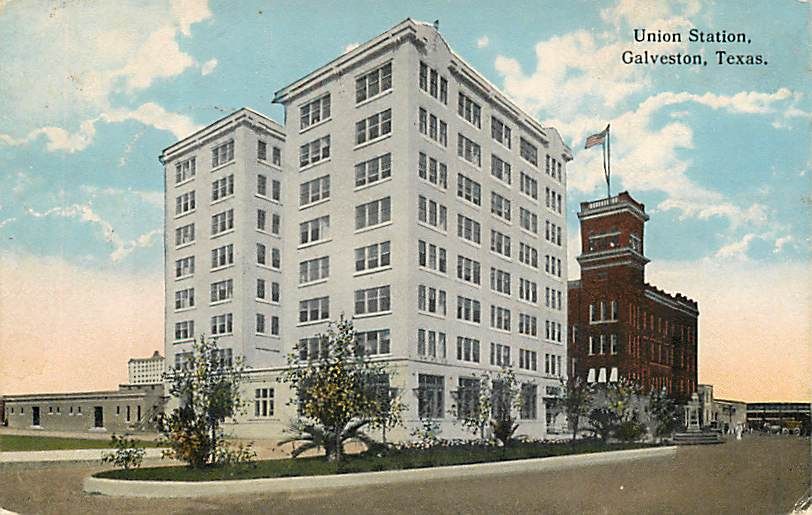 1915 Picture Postcard ft Worth Calv R P O