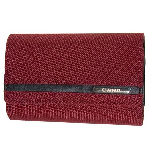 Canon PowerShot PSC 2070 Deluxe Soft Compact Digital Camera Case Red 