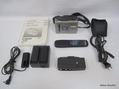 Canon ZR MiniDV Ultra Compact Digital Video Camera Camcorder w 