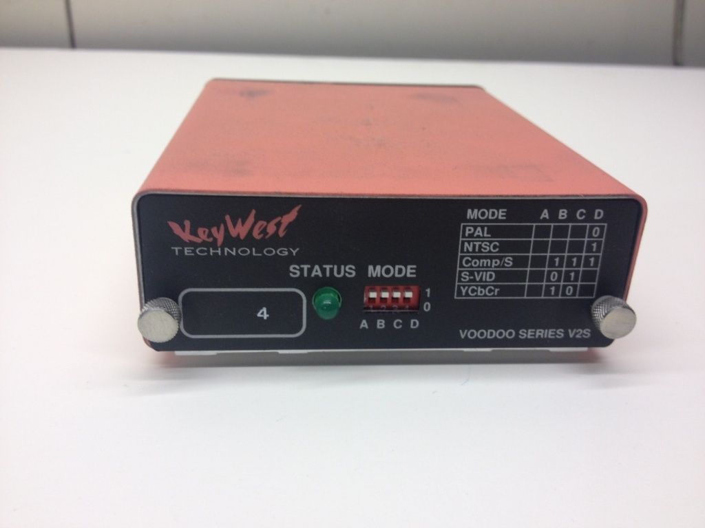 EA. KEYWEST TECHNOLOGY VOODOO V2S ANALOG VIDEO TO SERIAL DIGITAL 