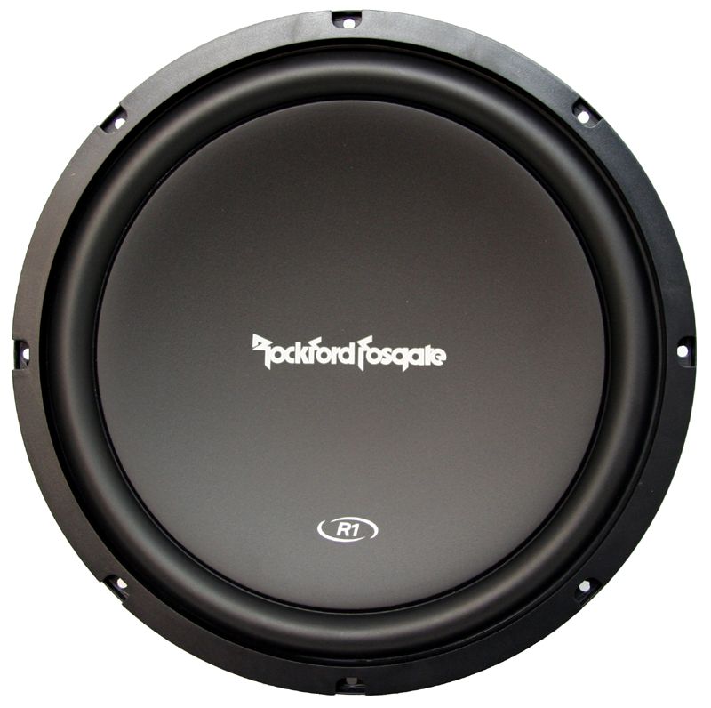 Rockford Fosgate Loaded Dual 10 Rear Fire Car Stereo Sub Box 2 R1S410 