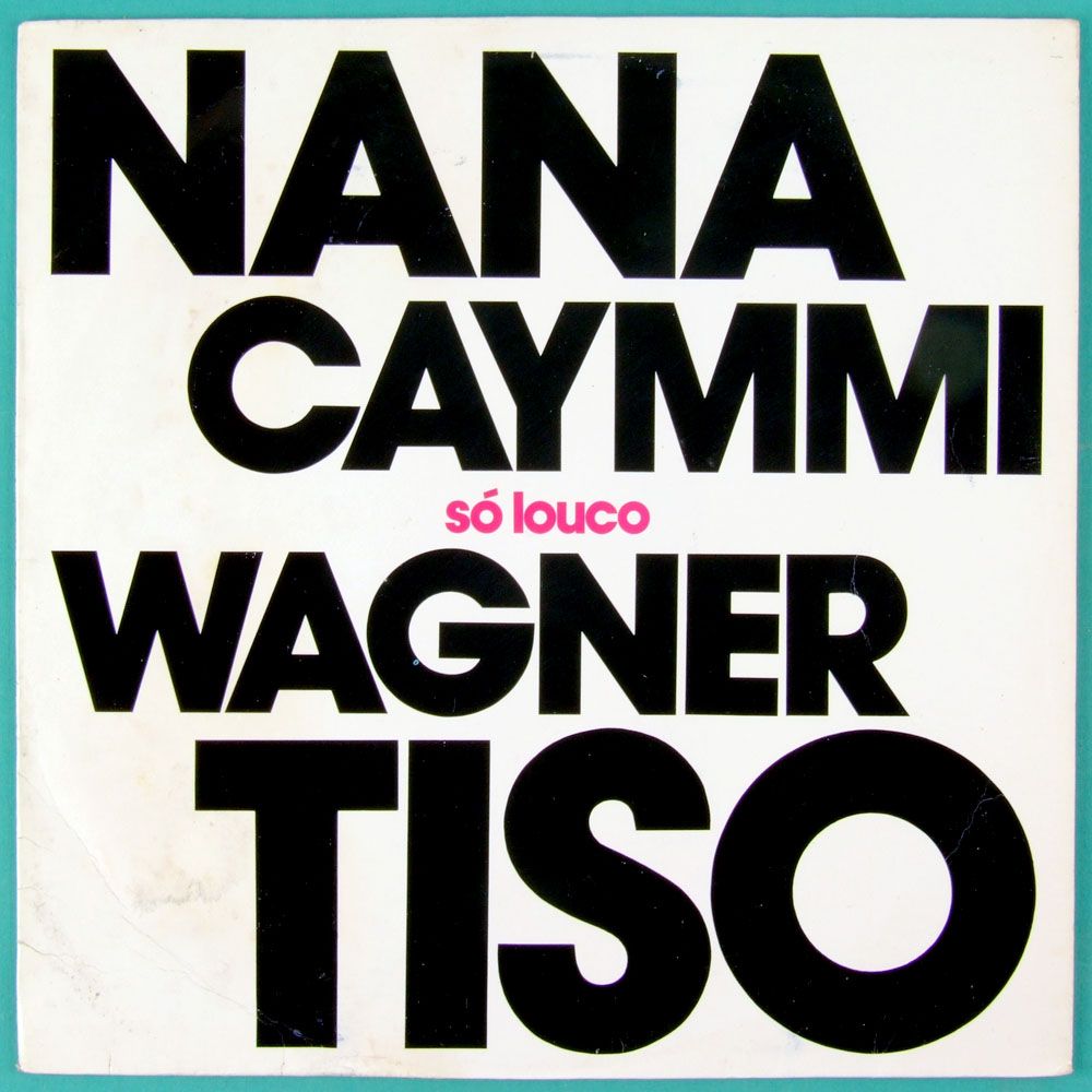 LP Nana Caymmi Wagner Tiso So Louco Samba Bossa Brazil