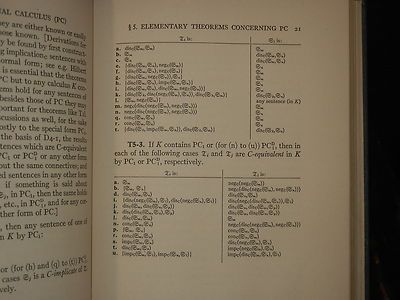 Rudolf Carnap Formalization of Logic Philosophy Harvard Scarce 1947 