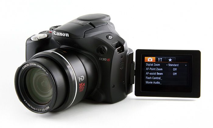 Canon PowerShot SX30 Is 14 1 MP Digital Camera with 35x Optical Zoom 