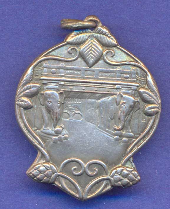 Medal Carlsberg Brewery Elephant Swastika H154